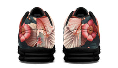Open Floral Aactive Sneakers