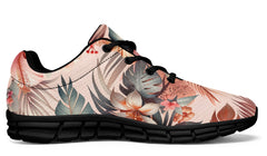 Open Floral Aactive Sneakers