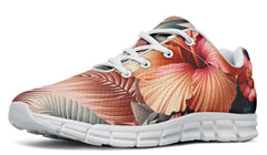 Open Floral Aactive Sneakers