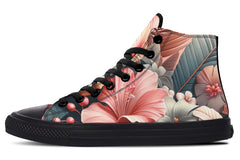 Open Floral High Top