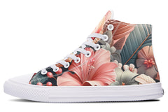 Open Floral High Top