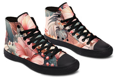 Open Floral High Top