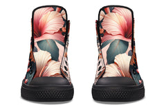 Open Floral High Top