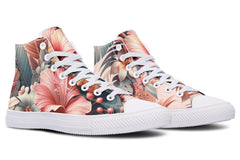 Open Floral High Top