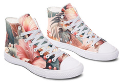 Open Floral High Top