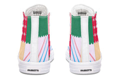 Stitchy Adire High Top