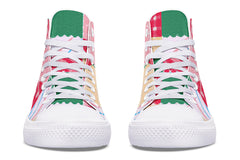 Stitchy Adire High Top