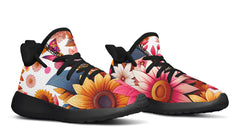 Tropical Lily Kids Sneakers
