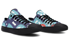 Blue Rings Low Top