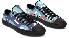 Blue Rings Low Top