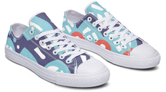Blue Rings Low Top