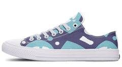 Blue Rings Low Top