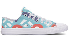 Blue Rings Low Top