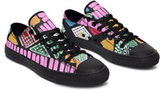 Pink Trail Low Top Sneakers