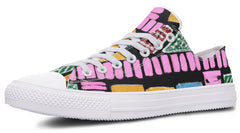 Pink Trail Low Top Sneakers