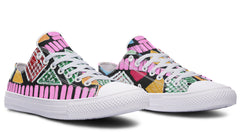 Pink Trail Low Top Sneakers
