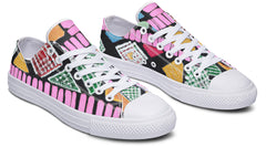 Pink Trail Low Top Sneakers