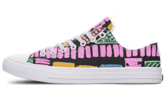 Pink Trail Low Top Sneakers