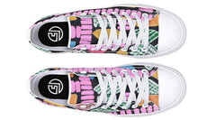 Pink Trail Low Top Sneakers