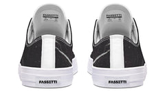 Scratched Feet Low Top