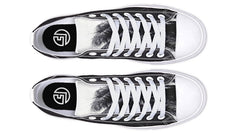 Scratched Feet Low Top