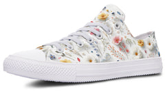 White Garden Low Top