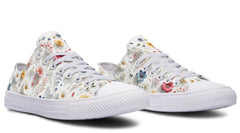 White Garden Low Top
