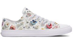 White Garden Low Top