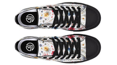 White Garden Low Top