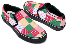 Stitchy Adire Slipon