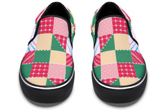 Stitchy Adire Slipon