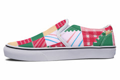 Stitchy Adire Slipon