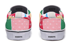 Stitchy Adire Slipon