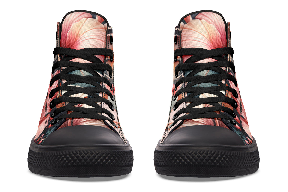 Open Floral High Top