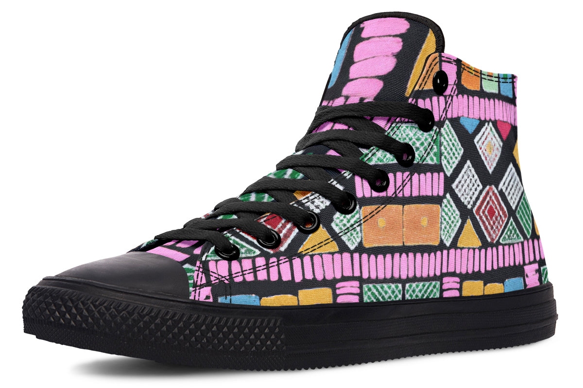 Pink Trail High Top