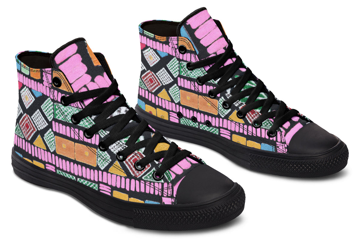 Pink Trail High Top