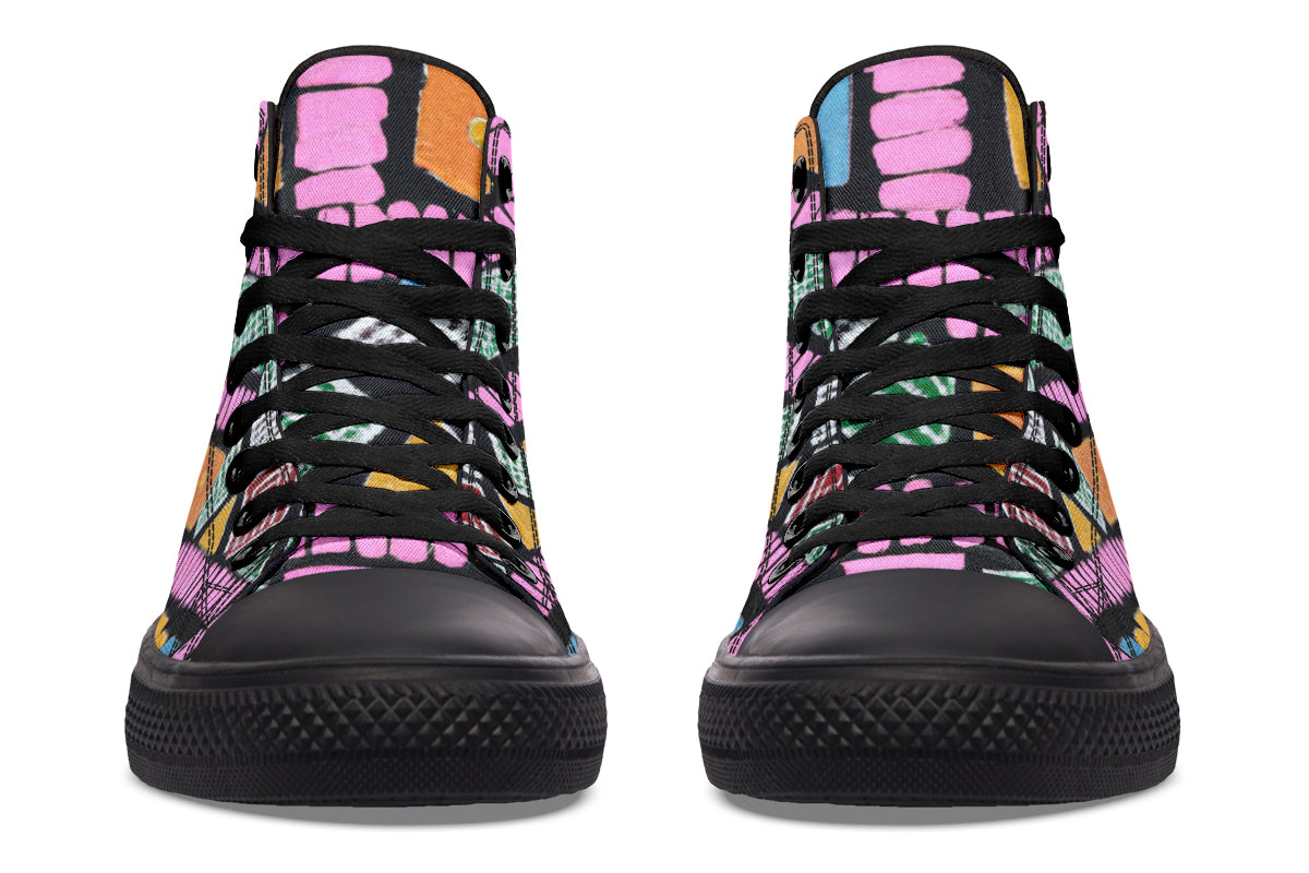 Pink Trail High Top