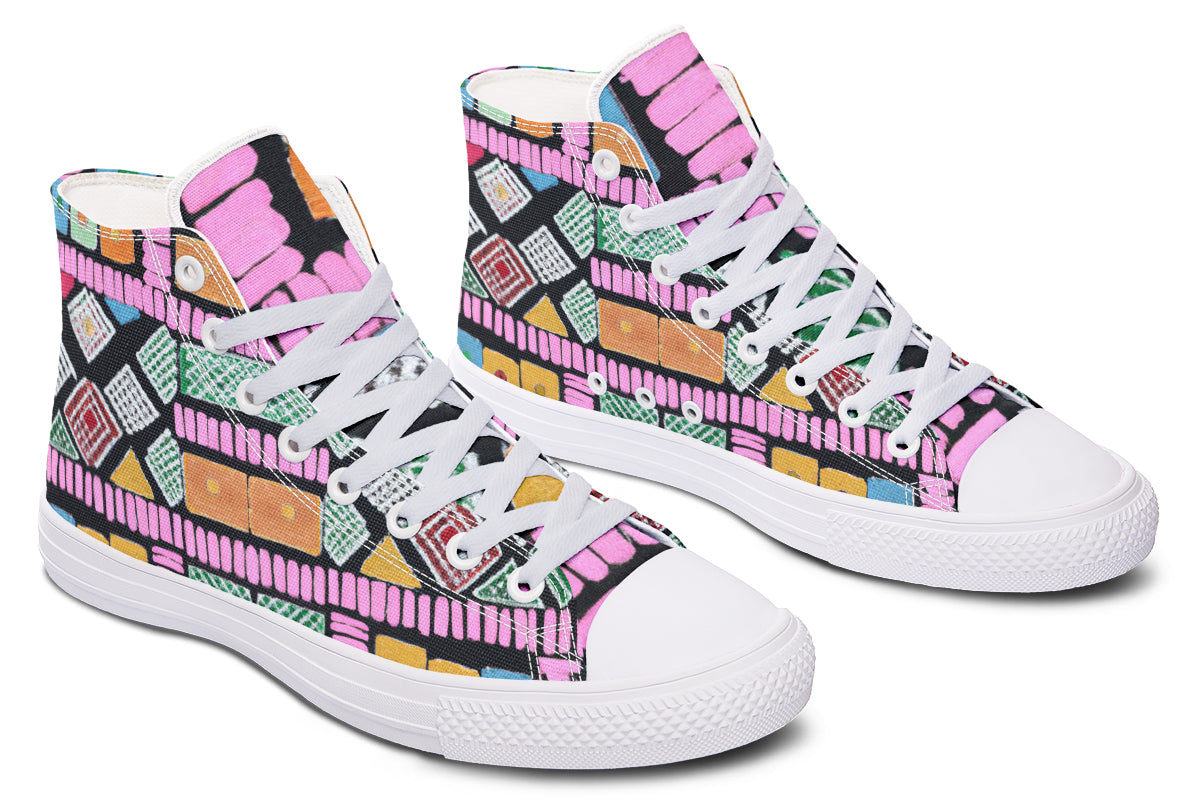 Pink Trail High Top