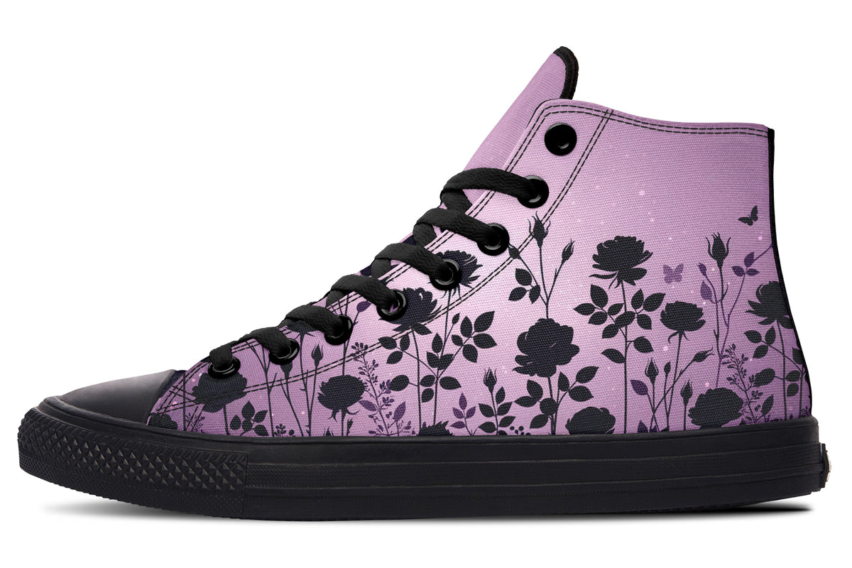 Purple Rose High Top