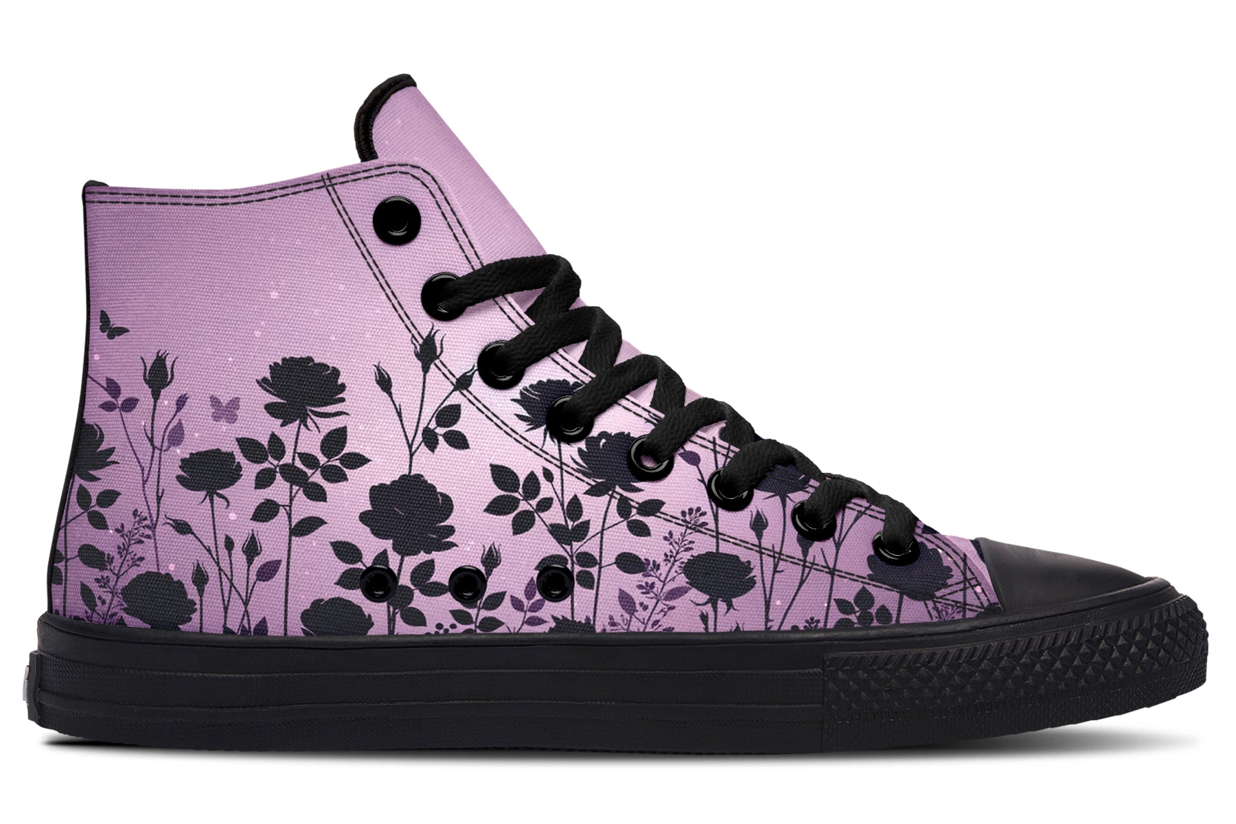 Purple Rose High Top