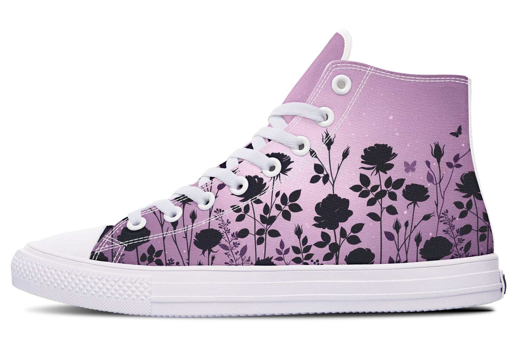 Purple Rose High Top