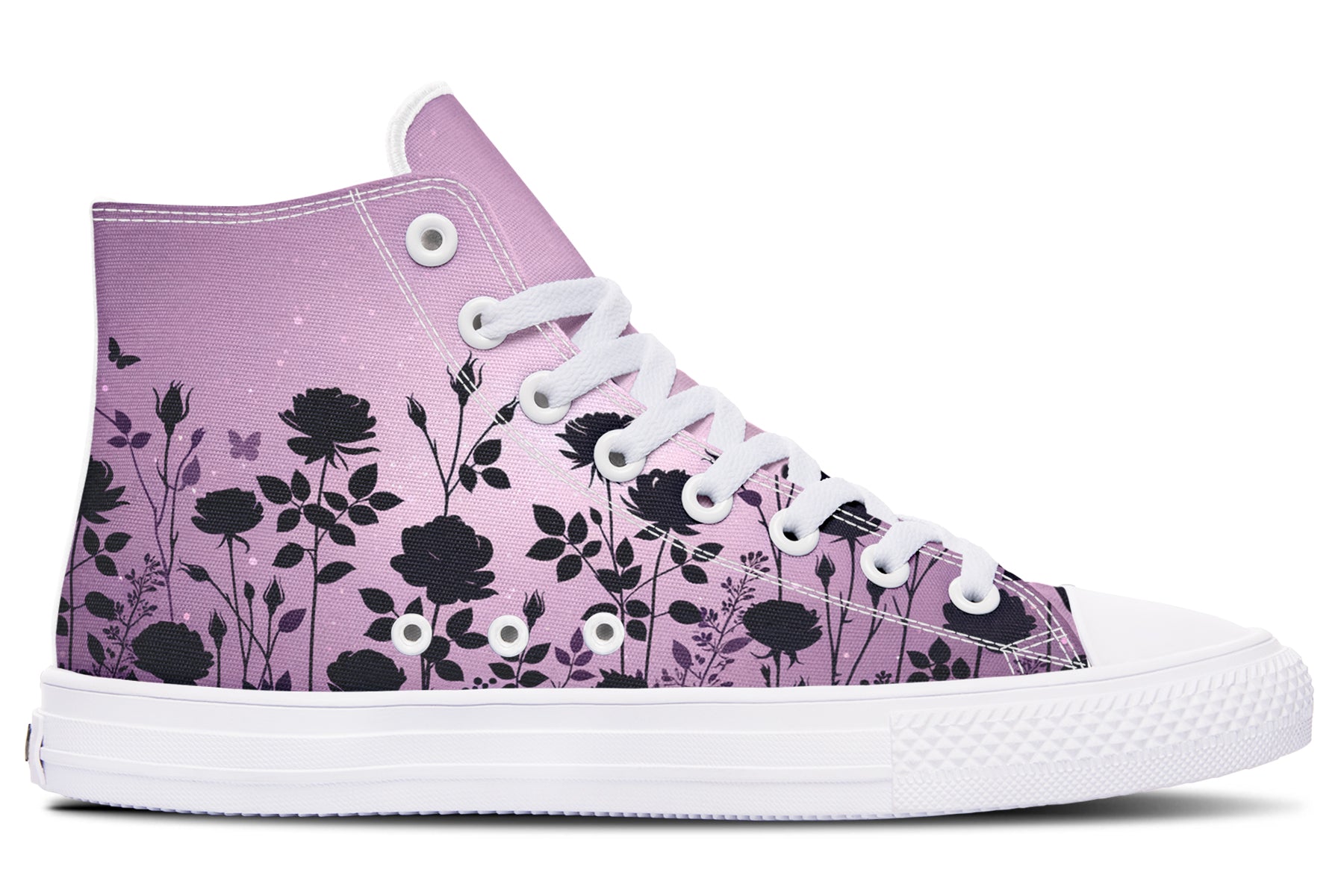 Purple Rose High Top