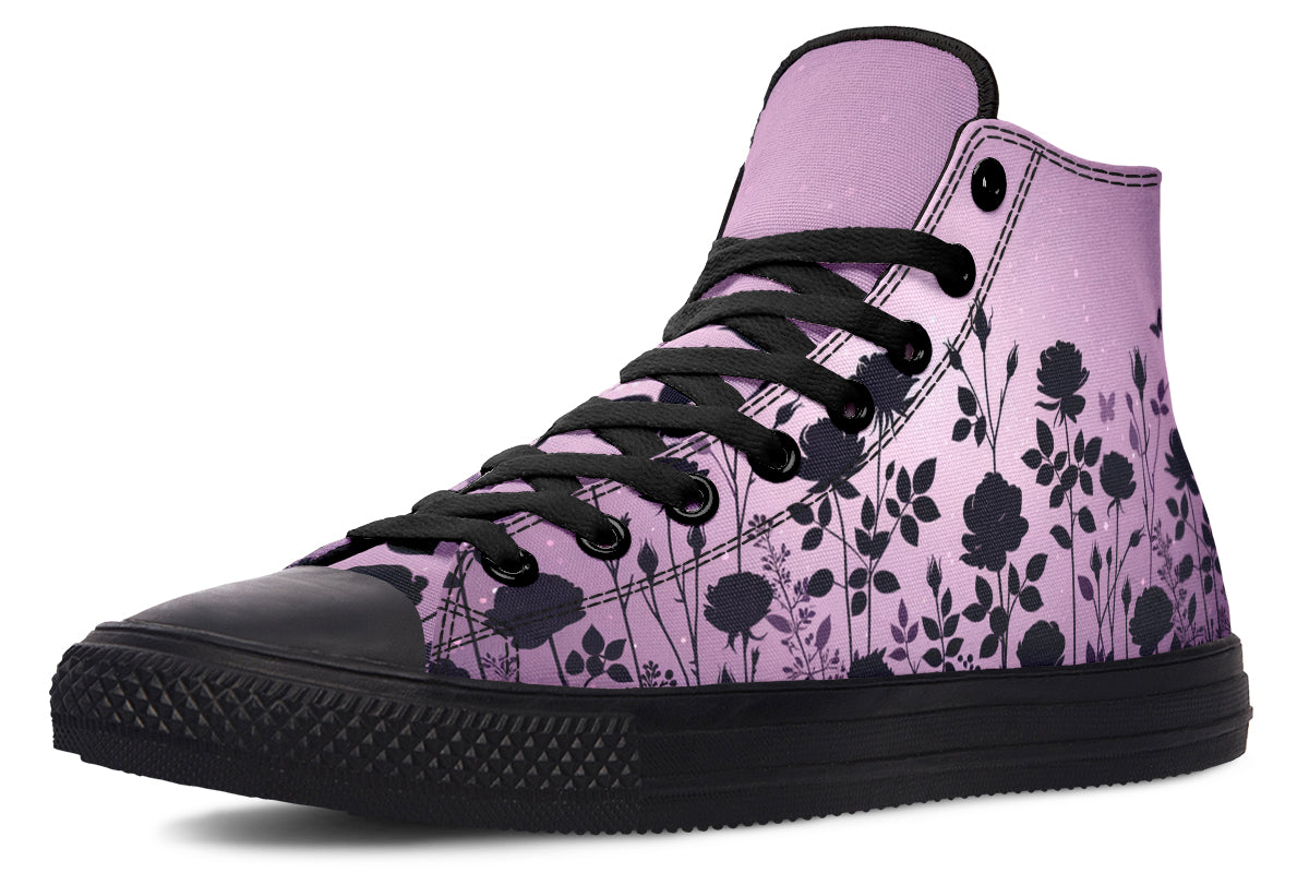 Purple Rose High Top