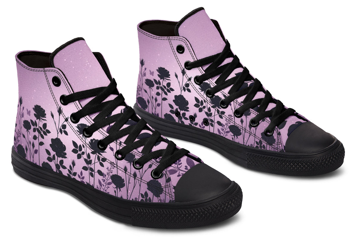 Purple Rose High Top