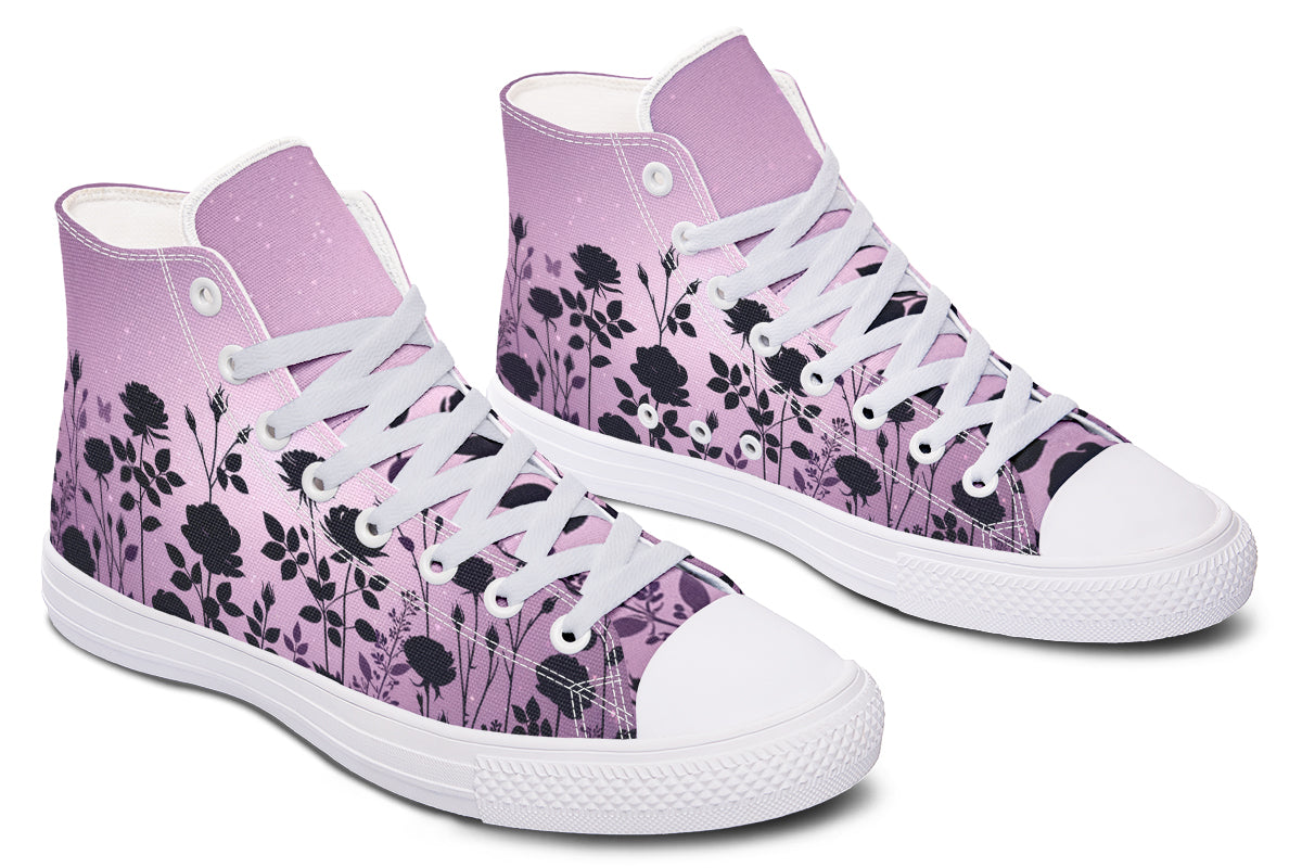 Purple Rose High Top