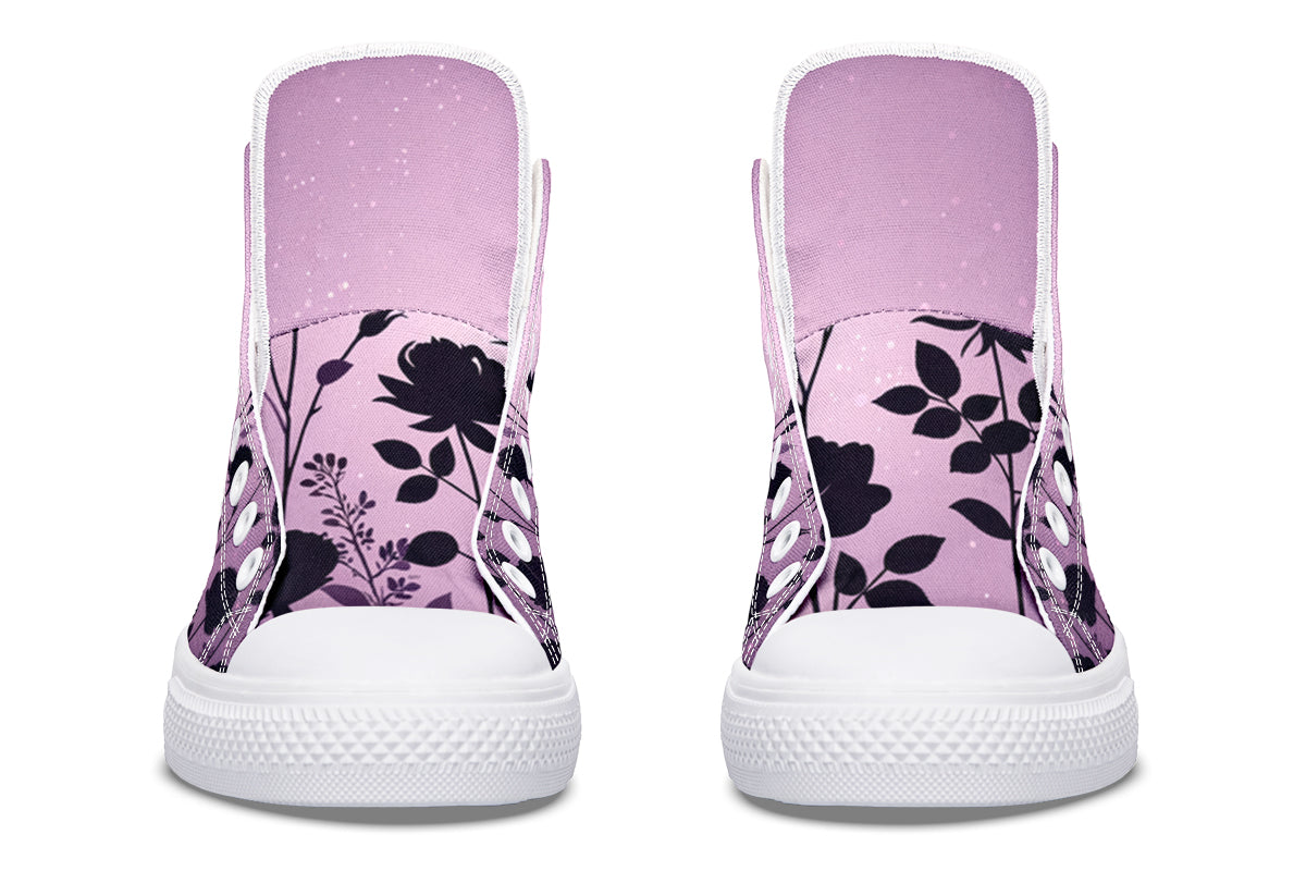 Purple Rose High Top