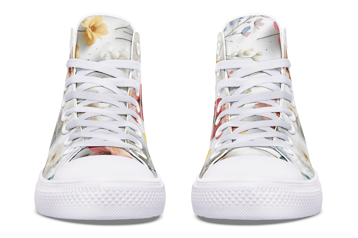 White Garden High Top