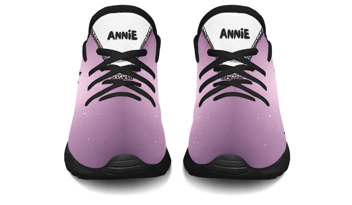 Annie Purple Rose Kids Sneakers