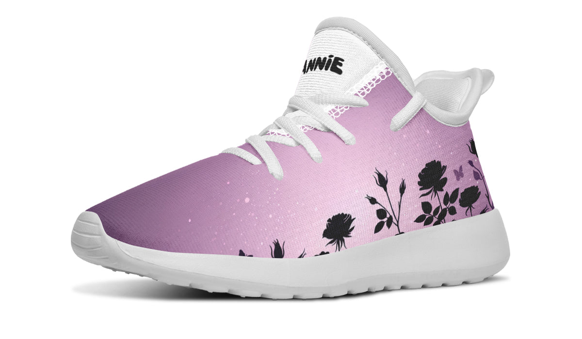 Annie Purple Rose Kids Sneakers