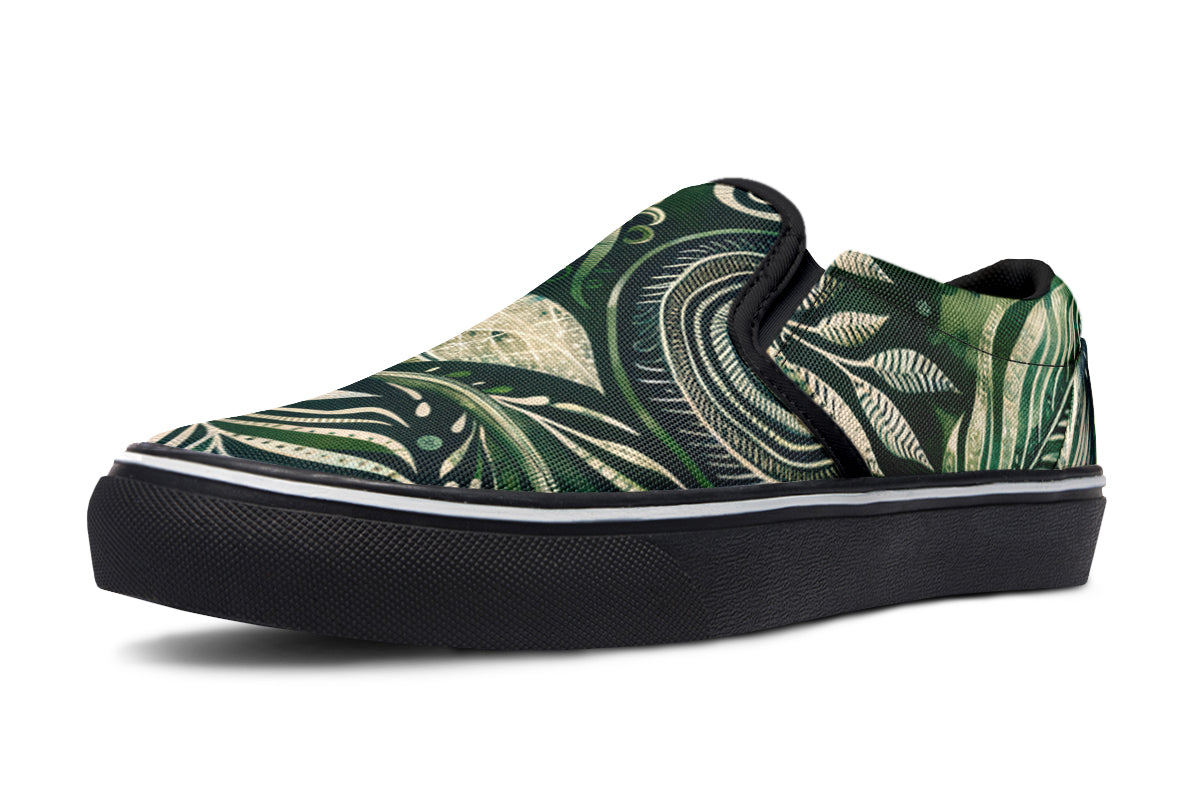 Green Forest Slip On